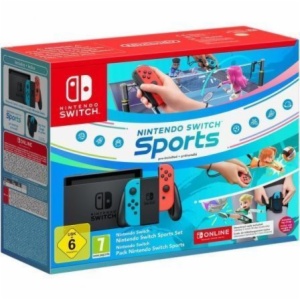 CONSOLA NINTENDO SWITCH+SPORTS+2MANDO